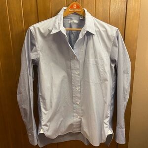 Uniqlo x Jil Sander (+J) Long Sleeve Button Up Striped Color Block Shirt